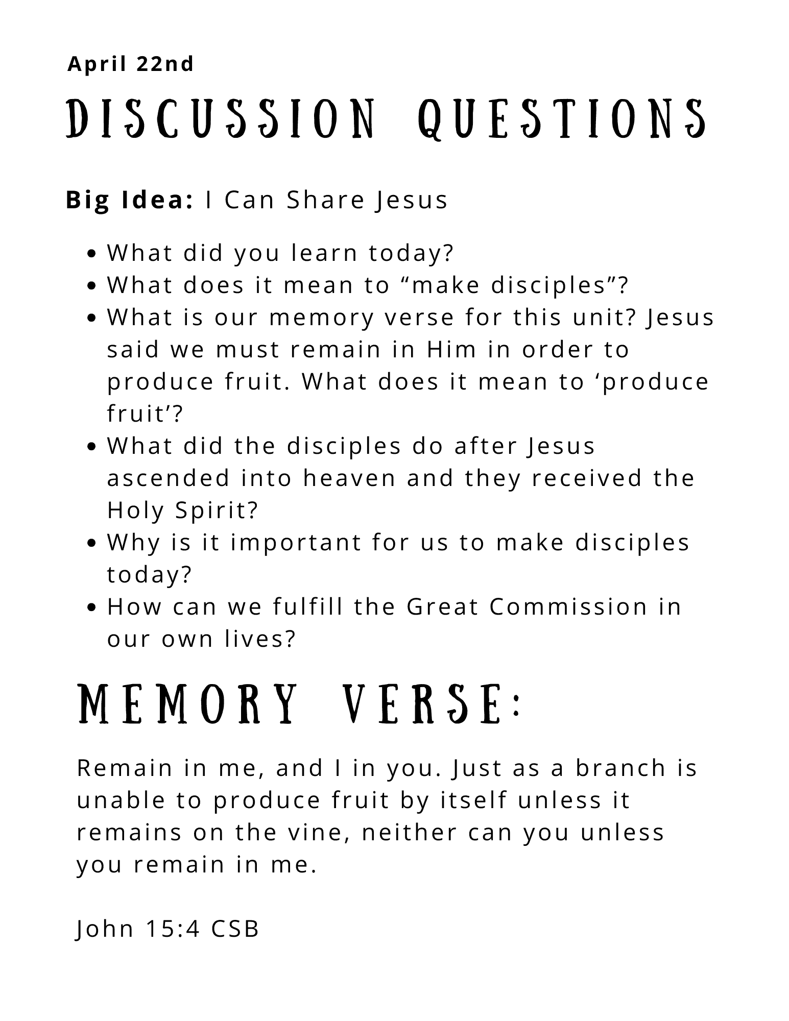 Discussion Questions 415 (10)